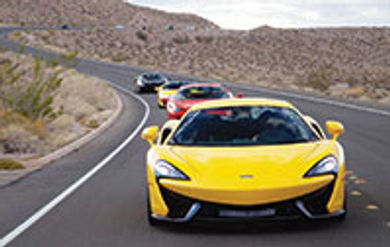 Gotham Dream Cars' tours
include drives in Ferraris,
Aston Martins, and more