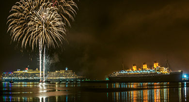 Queen Mary fireworks night Queen Mary fireworks night