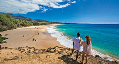 Maui beach scenic