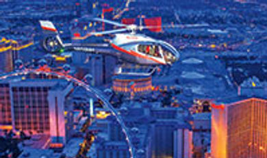 Maverick Helicopter Tours can
provide groups of 14 to 500 attendees
hard-to-beat views of the city