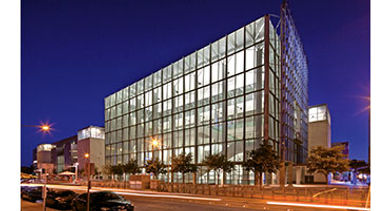 Austin Convention Center night exterior Austin Convention Center night exterior