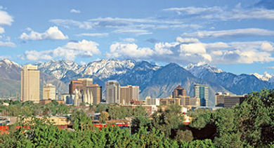 Wasatch Mountains Skyline Wasatch Mountains Skyline