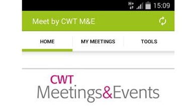 Meet by CWT M&E App - Demo - Screenshot
