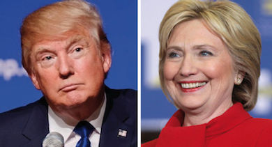 2016 Election - Clinton - Trump