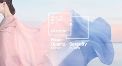 Pantone Color of the Year 2016 - Rose Quartz and Serenity