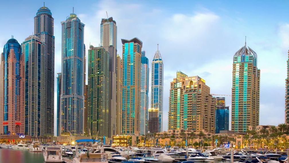 Dubai is a bustling metropolis. // © 2016 iStock 2