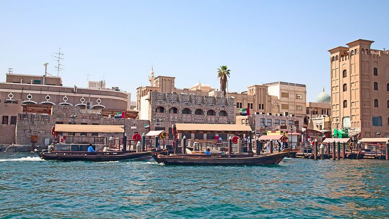 Dubai Creek is a more traditional area of the city.