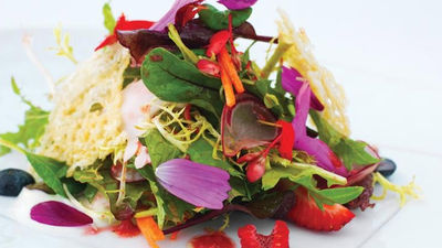 Insalata di Fiori from Alta Badia in Downtown Dubai // © 2015 Alta Badia