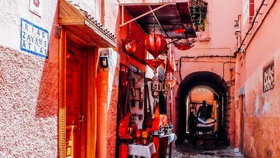 Wander the colorful streets of the Moroccan city. // © 2016 Michelle Rae Uy