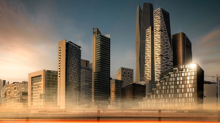 The development of King Abdullah Financial District in Riyadh is part of the country’s Vision 2030 plan.