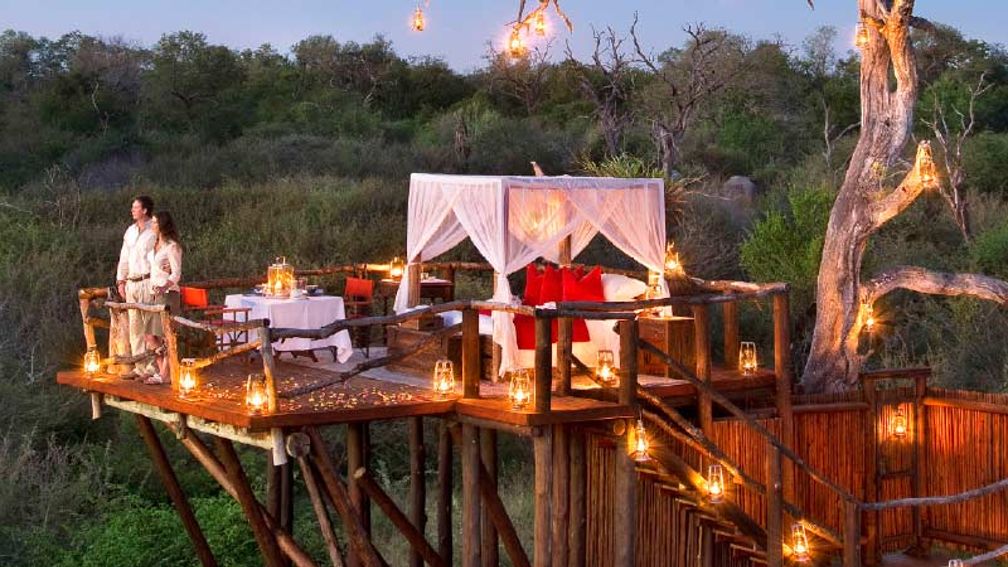 A Lion Sands treehouse // © 2016 Lion Sands Game Reserve 2