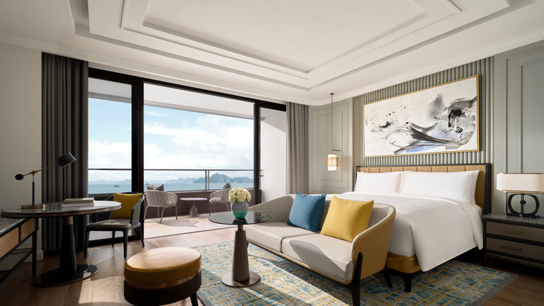 All Classic and Club-level rooms have views of the bay.