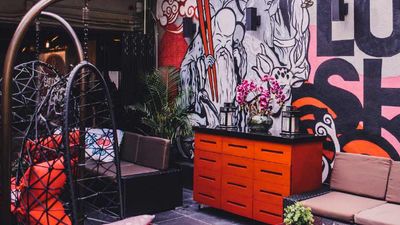 Fu Lu Shou’s outdoor terrace // © 2014 Fu Lu Shou 2