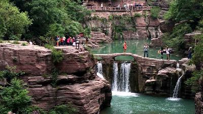 Traversing the Surreal Canyons of China's Yuntai Mountain Scenic Area 2