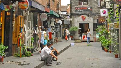 Tianzifang is an arts and crafts enclave in a renovated residential area in the French Concession. // © 2014 gubgib/Shutterstock  3