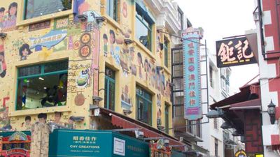 Taipa’s lively street scenes give visitors a taste of everyday life. // © 2014 Devin Galaudet 2