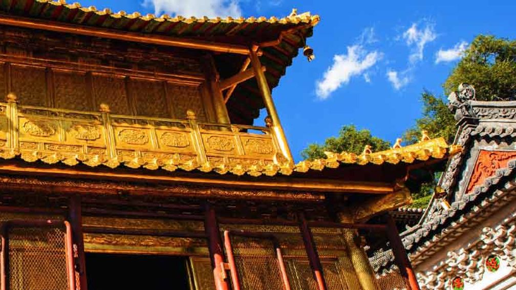 Xiantong Temple, built during the Han Dynasty, is one of Mount Wutai’s most venerated sights. // © 2014 Shutterstock 3