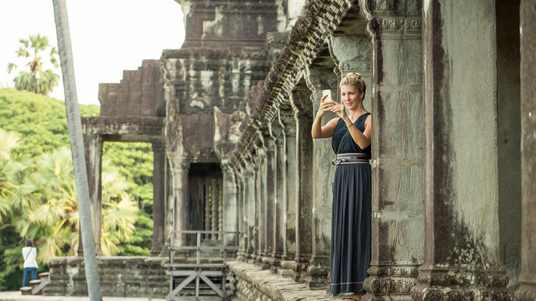 The new Southeast Asia itinerary includes historic sites within Cambodia.