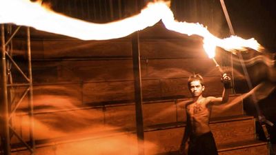 Phare, The Cambodian Circus, holds nightly performances behind Angkor National Museum. // © 2015 Peter Phoeng