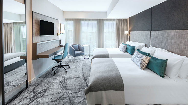 Crowne Plaza Christchurch offers modern, comfortable guestrooms.