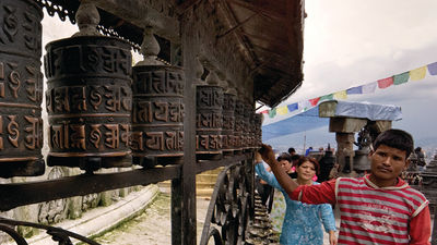 Many of Nepal’s important and historical sites have been damaged or destroyed in the earthquake. // © 2015 Leo Tamburri/G Adventures