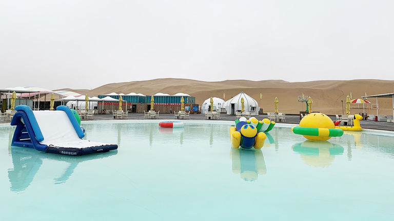 Xiangshawan — a desert-themed tourist attraction — has received the top rating for tourism sites according to China’s Ministry of Culture and Tourism.