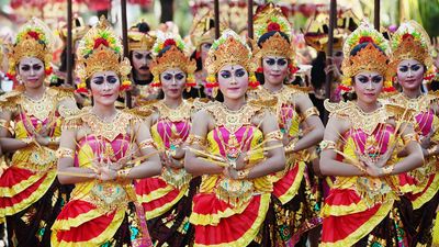 Indonesia has been influenced by many different cultures, religions, peoples and traditions.