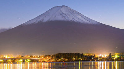 Approximately 300,000 people climb Mount Fuji each year during the short summer climbing season. // © 2014 Yamanashi International Association F