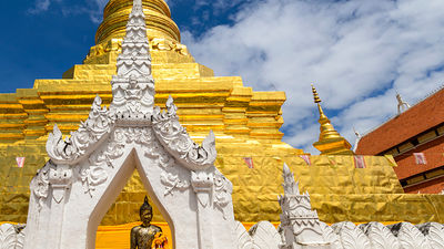 Thailand’s Nan province offers clients the opportunity to see several temples, including Wat Phrathat Chae Haeng. // © 2015 iStock
