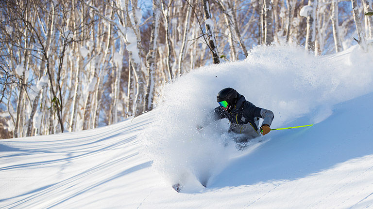 Niseko’s snow is famously airy, making skiing and snowboarding a winter highlight. Niseko’s snow is famously airy, making skiing and snowboarding a winter highlight.