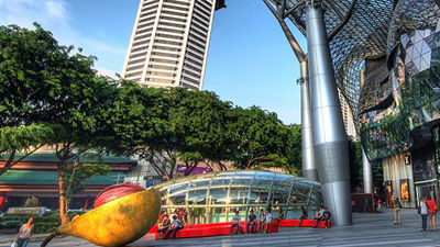 Visitors can shop from 5,000 different brands, including luxury brands such as Gucci, Cartier and Louis Vuitton. // © 2014 Orchard Road Business Association
