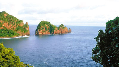 Hiking and snorkeling are among possible excursions in American Samoa, home to the only U.S. National Park south of the equator. // © 2014 American Samoa Tourism