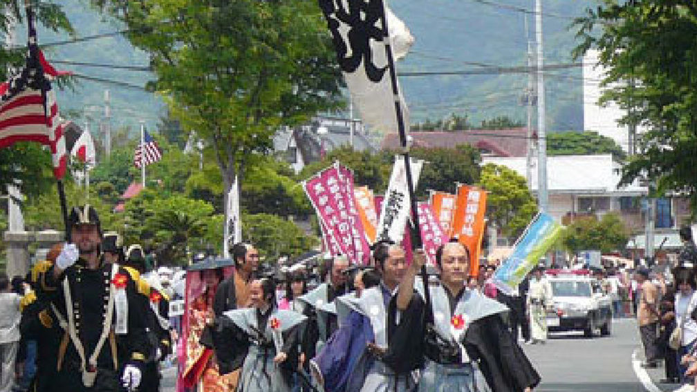 Every May, locals and visitors dress the part for the annual Shimoda Black Ship Festival // (c) Shimoda City Tourist Association F