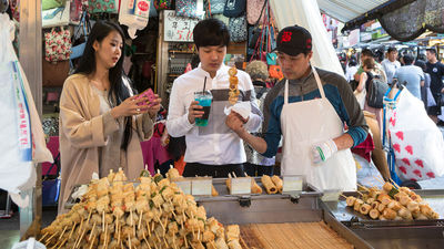 Seoul’s Namdaemun Market is a great spot to meet the locals.