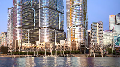Barangaroo South will be a tourism, business, retail and residential area. // © 2014 Lend Lease