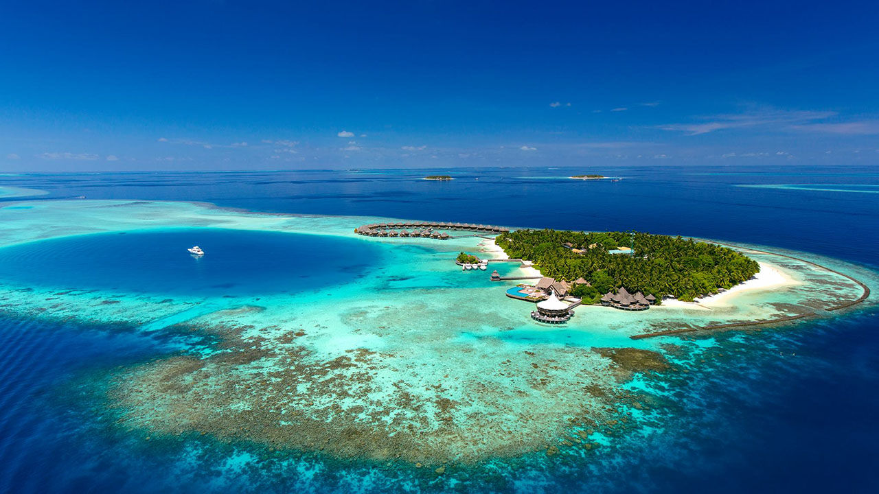 Baros Maldives, an eco-friendly resort in the Maldives, practices sustainable initiatives such as recycling and using biodegradable cleaning products.