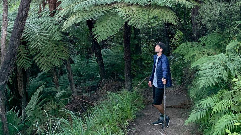 Hotel guests can take advantage of nearby hiking trails.