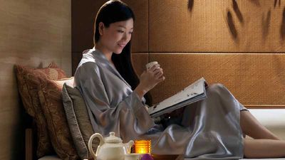 The Spa at Mandarin Oriental Pudong, Shanghai offers 11 spa suites. // © 2013 Mandarin Oriental Hotel Group 2