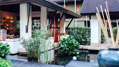 Anantara Si Kao’s tranquil spa is surrounded by a lotus pond. // © 2017 Michelle Rae Uy