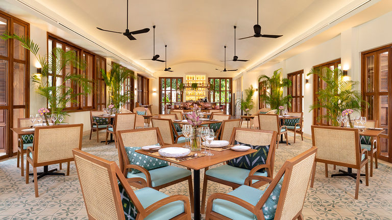 The Mansion is FCC Angkor by Avani’s open-air restaurant.