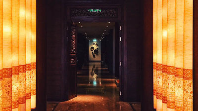 The entrance to Peninsula Spa at The Peninsula Bangkok // © 2017 Michelle Rae Uy