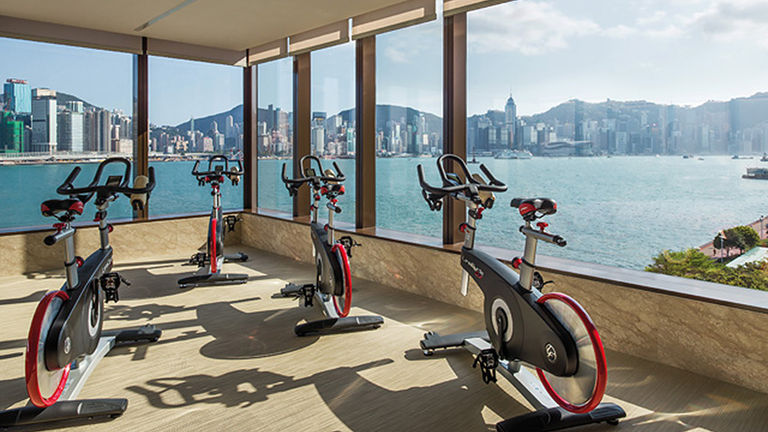 Although a property that caters to business travelers, Kerry Hotel does not skimp on wellness offerings.
