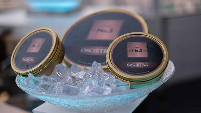 Sky-high dining venues are found aplenty at the hotel, which includes the new Lebua No. 3 gin caviar and vodka bar.