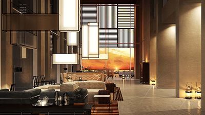 The Oberoi, Al Zorah in Dubai stands out with its cutting-edge design and will begin accepting guests in the third quarter of 2016. // © 2016 Oberoi Hotels & Resorts