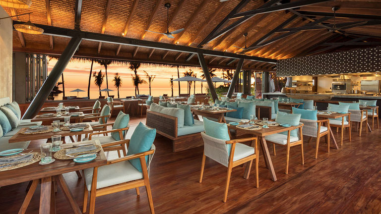 Tovolea Restaurant at Six Senses Fiji