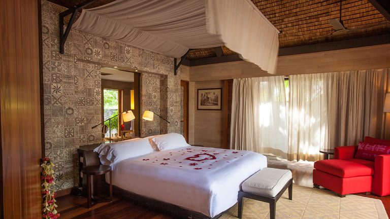The Overwater Superior Villa is an ideal option for honeymooners.