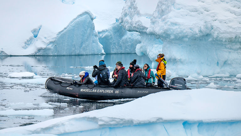 When picking an Antarctica sailing, opt for ships that maximize excursion time.