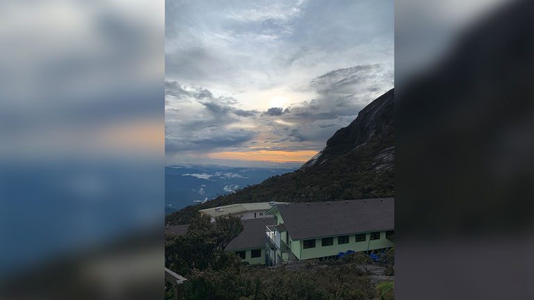 Stopping to rest at one of the huts at Panalaban Basecamp is mandatory before continuing to summit Mount Kinabalu.