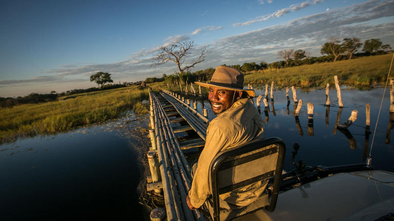Langa is one of the company’s wildlife trackers.
