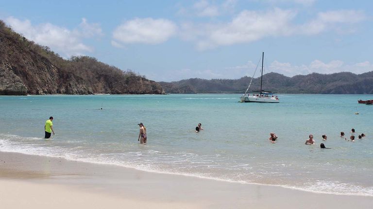Costa Rica’s Caribbean coast has plenty of pristine beaches.
